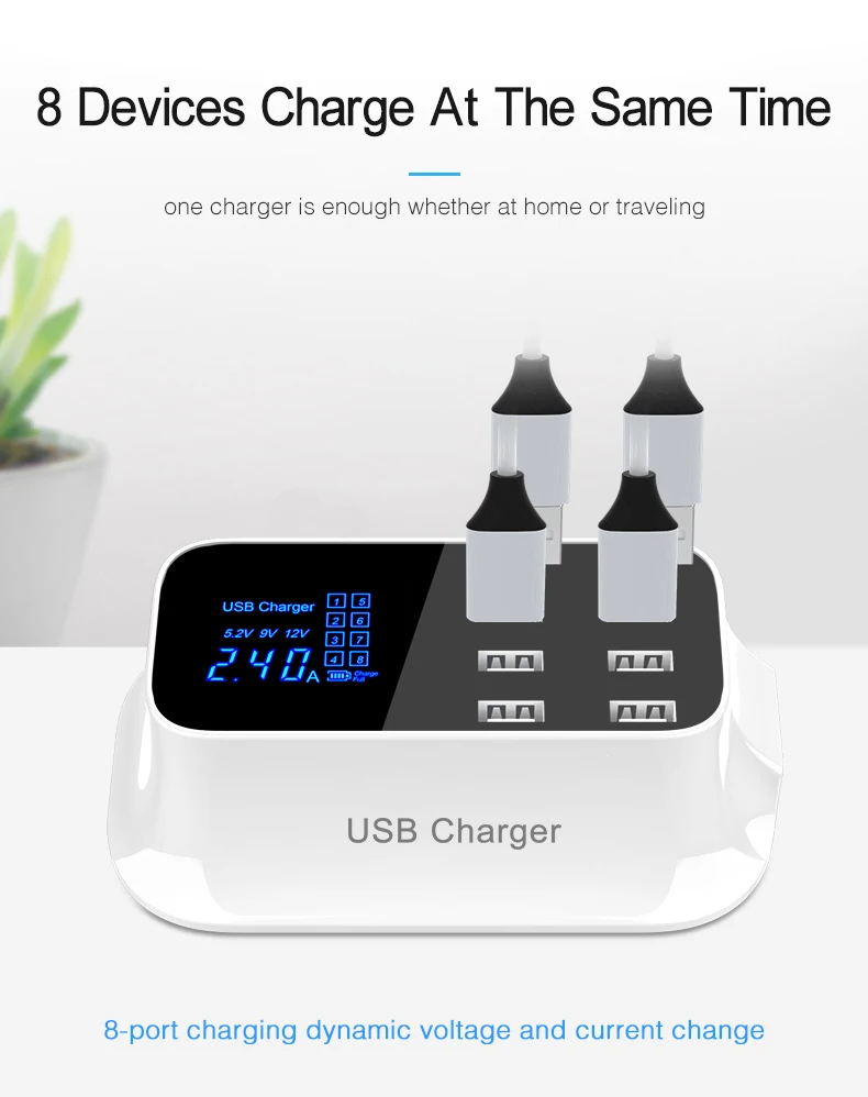 Quick Charge USB Charger iPhone Xiaomi Samsung OPPO usb adapter  (3)
