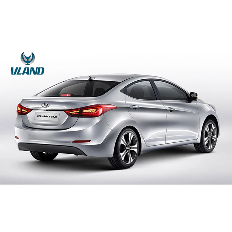 Vland Factory автомобильные аксессуары задний фонарь для hyundai Elantra 2011- светодиодный задний светильник дизайн Plug and Play