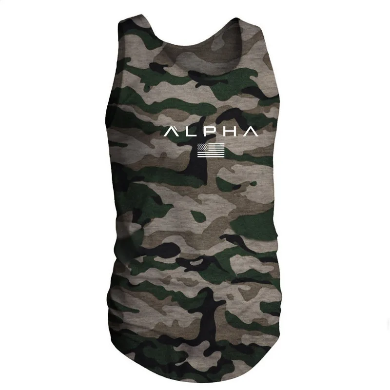 

2019 Men Summer Gyms Fitness bodybuilding Tank Top Fashion Mens Crossfit Clothing Tight Breathable Sleeveless Shirts Vest