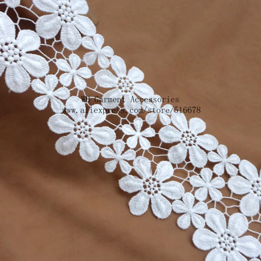 11cm 15yards/lot High quality! lace decoration accessories milk silk