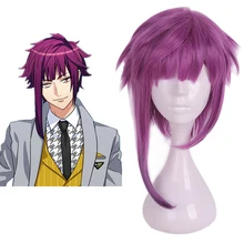 Игра стильный ручной венчик для Тур A3! Парики для косплея Homare Arisugawa парики для косплея термостойкие синтетические парики вечерние Карнавальные парики на Хэллоуин