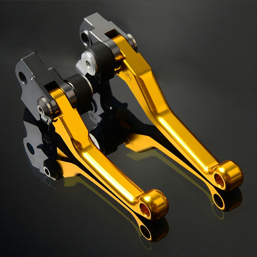 CNC Aluminum Dirt Bike Motocross Pit Bike Pitbike Brake Clutch Levers For Kawasaki KLX450R 2008-2009 klx 450r