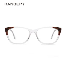 Ацетатные женские оправы для очков Близорукие прозрачные модные новые оправы по рецепту для женщин#P6080