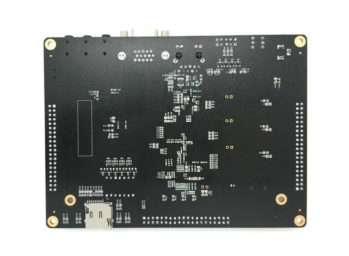 Черная Золотая макетная плата Alinx ALTERA FPGA NIOS CYCLONE IV DDR2 Gigabit Network USB AX530 AX515|Органайзеры