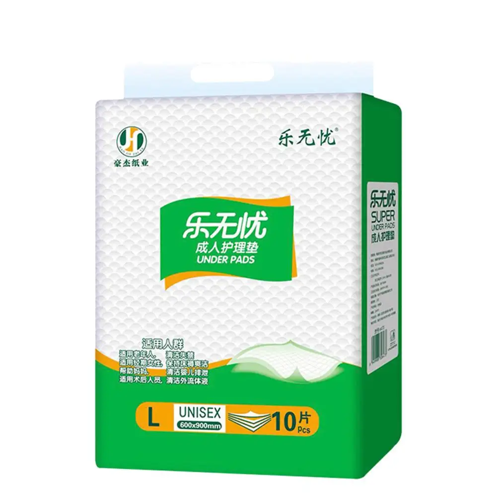 

10Pcs 60x90cm Waterproof Adults Pads Diaper Sheets Polymer Urine Fabric Collector Health Care Paper