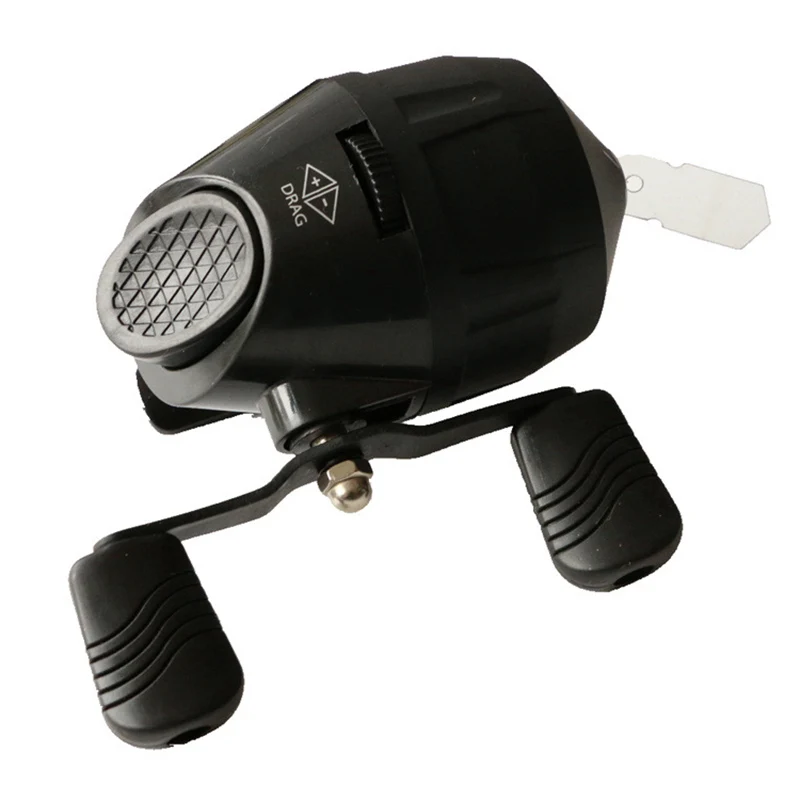 

Fishing Reel Slingshot Wheel Closed Shooting Harpoon Dart Reel Hunting Ice Sea Fish Tools