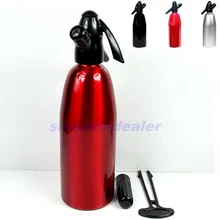 Neue Aluminium Soda 1000 ML Siphon Siphon Maker Bar Hause Brauen Seltzer Machen Werkzeug