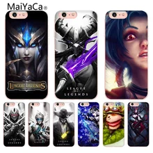 MaiYaCa League of legends Топ детальный популярный чехол для телефона для Apple iPhone 8 7 6 6 S Plus X 5 5S SE 5C мобильные чехлы
