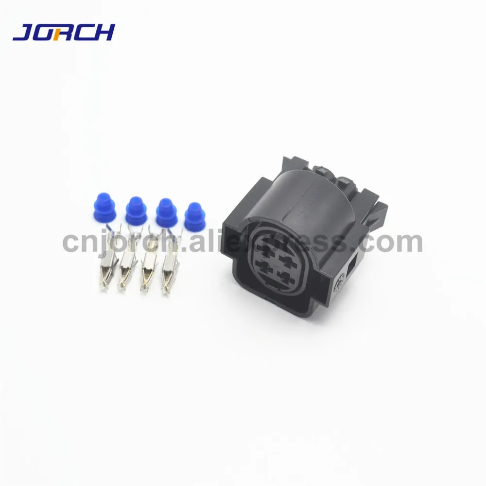 5 комплектов 4pin VW авто водонепроницаемый корпус вилка 1H0973734 жгут проводов