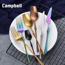 

4Pcs/set Stainless Steel Cutlery Set Gold Dinnerware Set Western Food Cutlery Tableware Dinnerware Christmas Gift Drop shipping