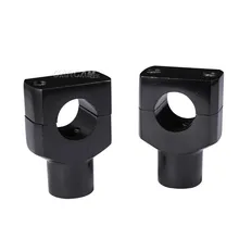 Мотоцикл " Черный Руль стояки для Honda Suzuki Kawasaki Yamaha Harley Davidson KTM Cruiser