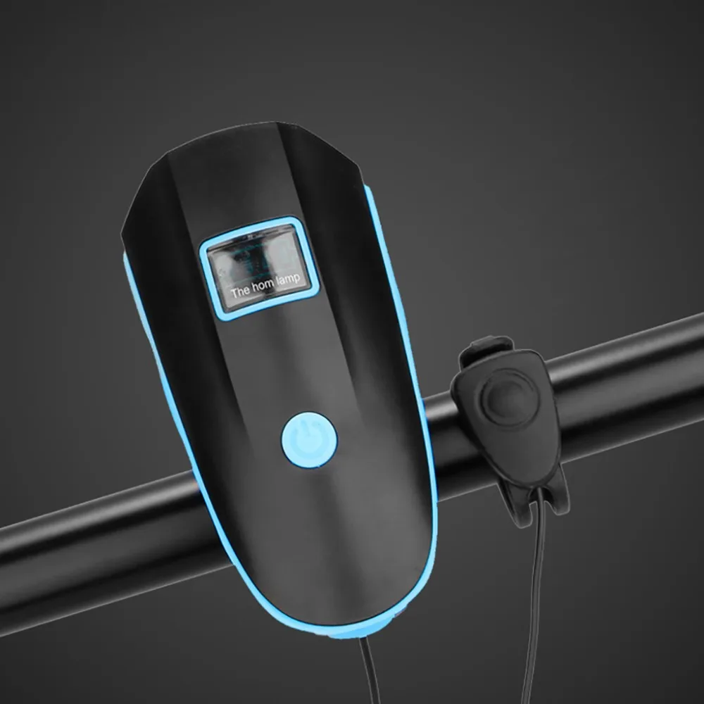 Велосипедный водонепроницаемый USB автомобильный фонарь с электрическим роговым колокольчиком, оборудование для езды, фары для велосипеда, фонарик, Аксессуары для велосипеда 35