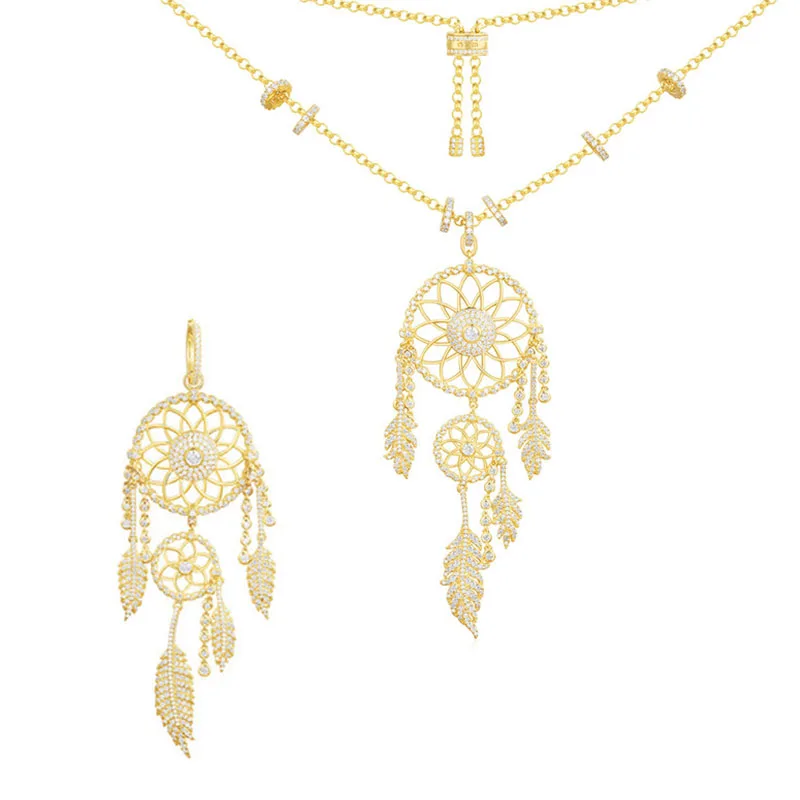 

Fashion Charm 100% Sterling Silver Original 1:1 High Quality Golden Dreamer Jewelry Set Women Jewelry Free Mail