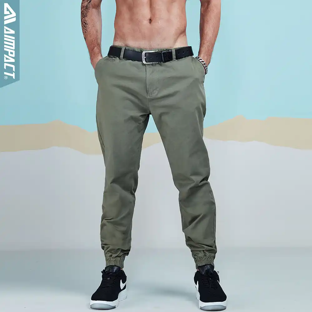 chino jogger pants