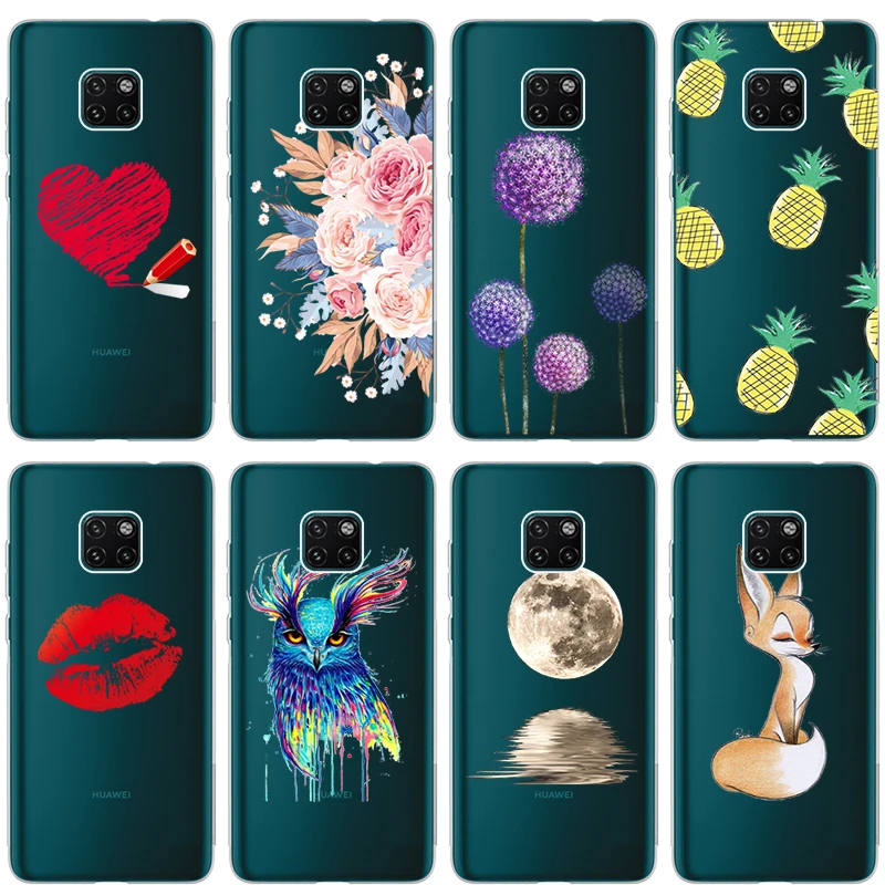 Мягкий силиконовый чехол для Huawei Mate 20 Pro Lite X Mate20 HuaWei 4G LTE | Мобильные телефоны и