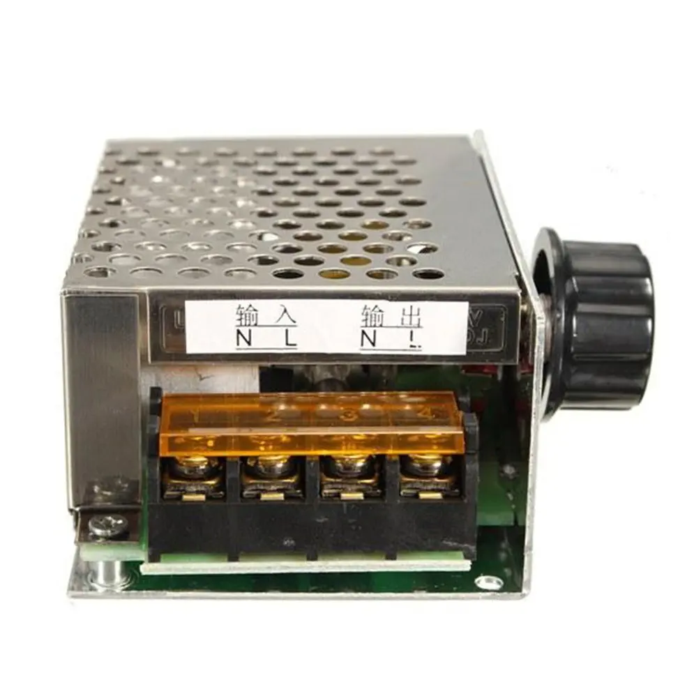 

AC 220V 4000W SCR Voltage Regulator Dimmer Electronic Motor Speed Controller