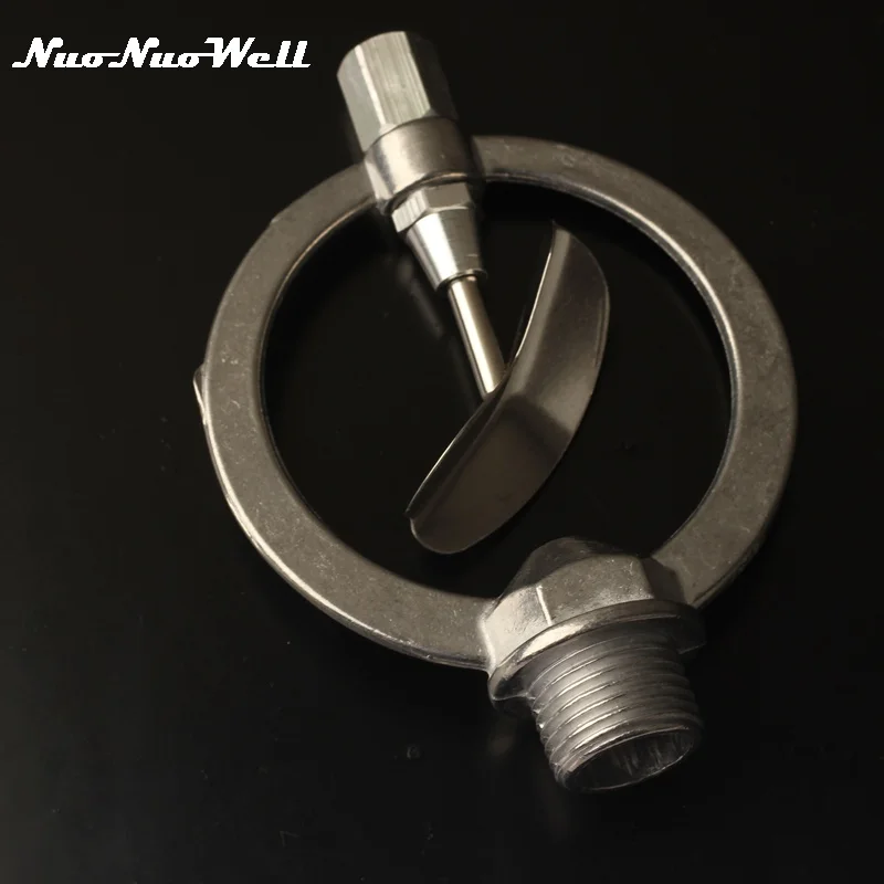 

1pcs NuoNuoWell 1/2" Alloy Male Thread 360 Degree Rotating Nozzle Sprinklers Greenhouse&Lawn Sprinkling Irrigation Sprinklers