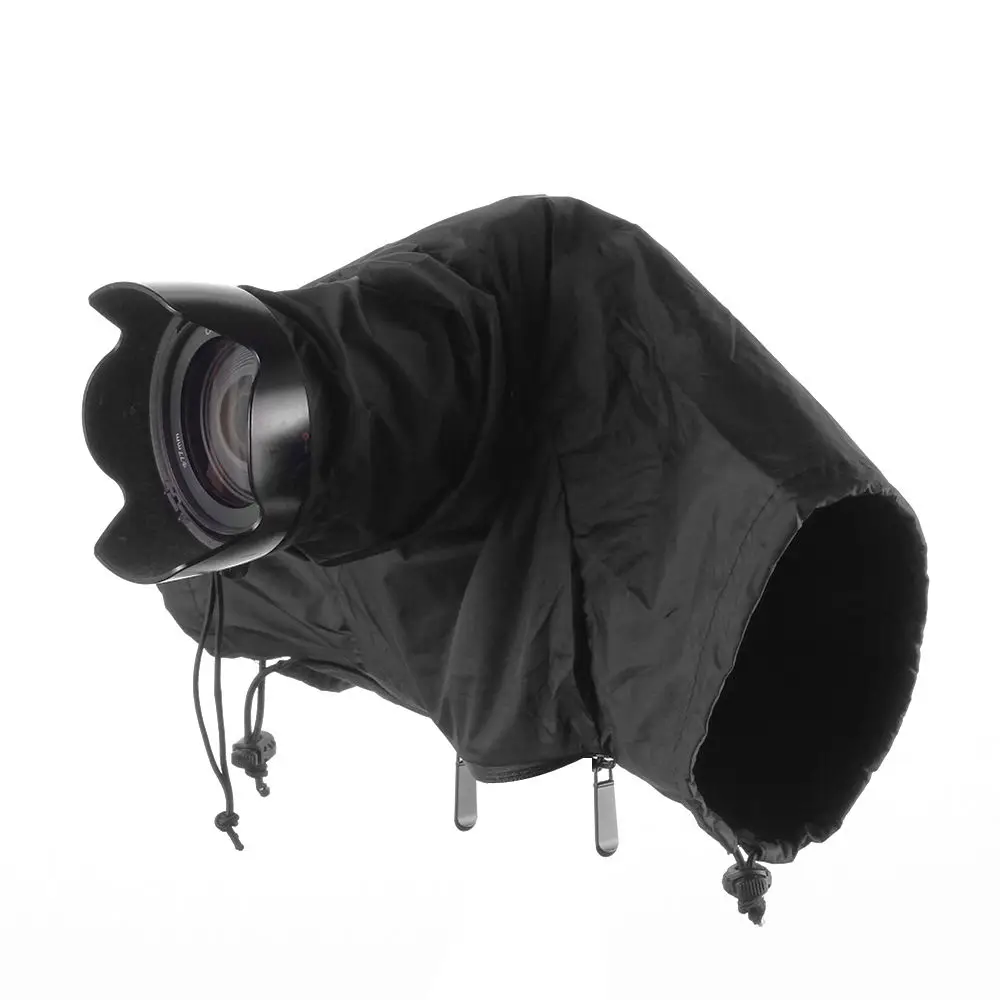 Portable Rainproof Protector Telephoto Lens Camera Rain Cover for