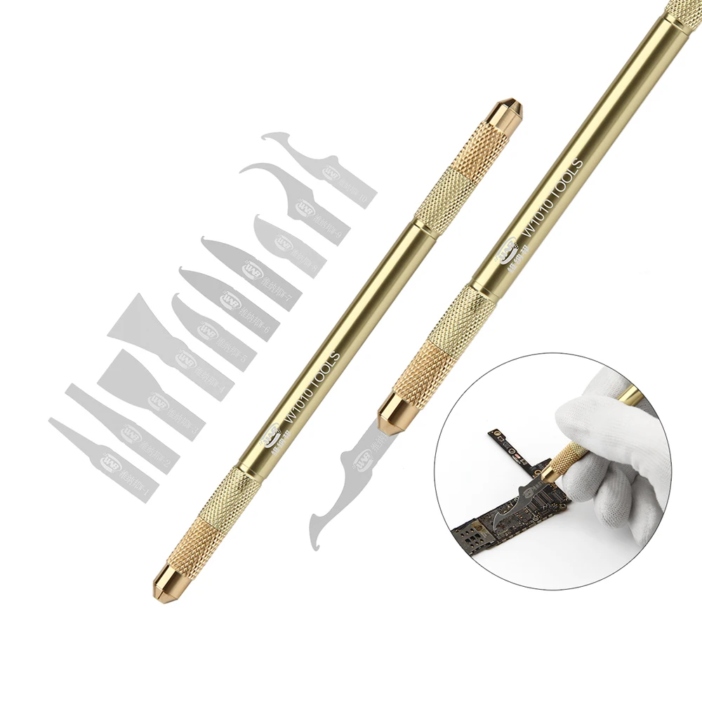 IC Motherboard Chip Repair Thin Blade Teardown Tools Remove Glue Cleaning Pry Knife For iPhone A8 A9 A10 A11 CPU Removal | Инструменты