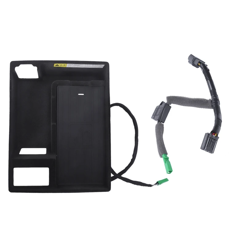 

10W Qi Wireless Charger Fast Wireless Charging Car Console Fast Wireless Charger For Audi A6L A7 2013-2018 For Iphone 8 X Xsma