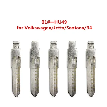 

SCOONN 10pcs scale mark key blade NO.01 HU49 locksmith traning tools Car Key Blade for VW Volkswagen/Jetta/Santana/B4