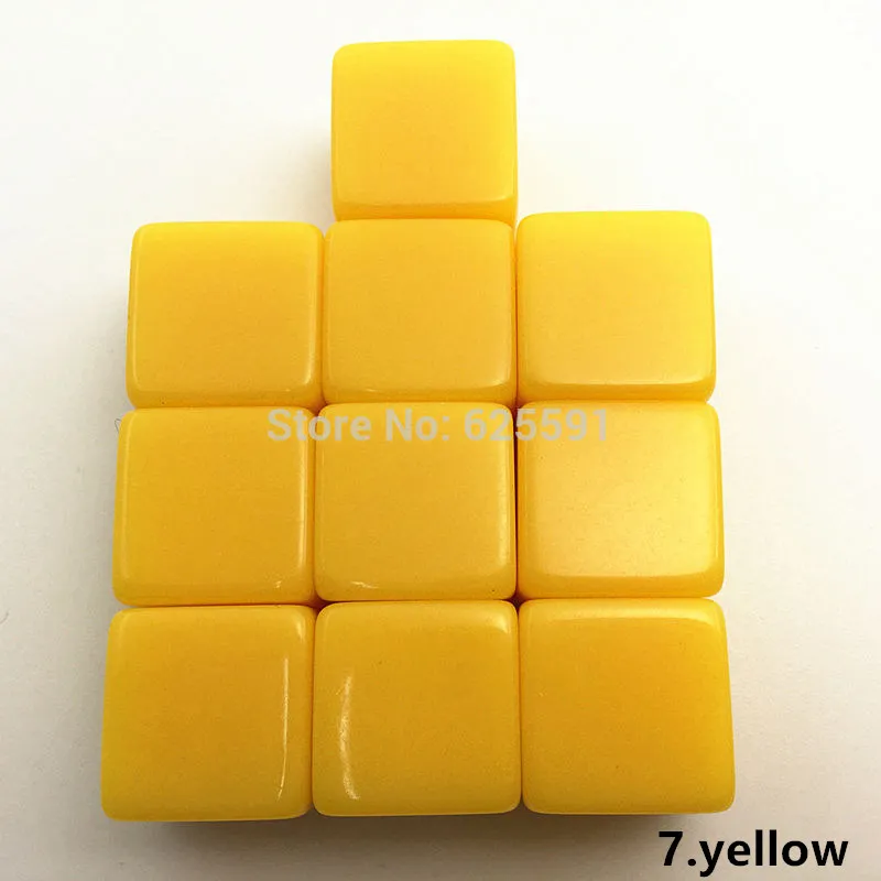 10pcs New 16mm resin blank dice for custom engraving or printing logo family educational poker chips|acrylic painting on canvas|acrylic supportdice