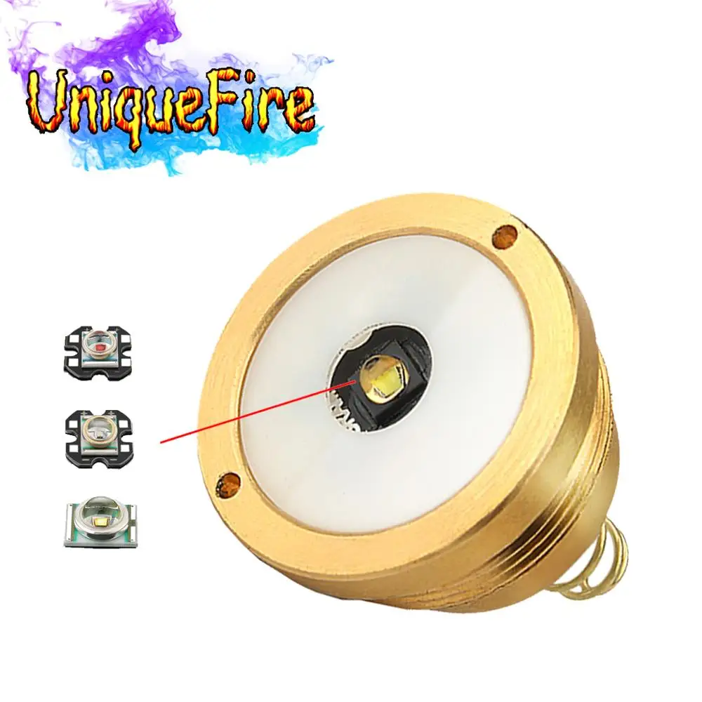 

UniqueFire T20 XRE White/Red/Green Light Powerful Lamp Holder 3 Modes Driver LED Drop in Pill Fitted With UF-T20 Flashlight