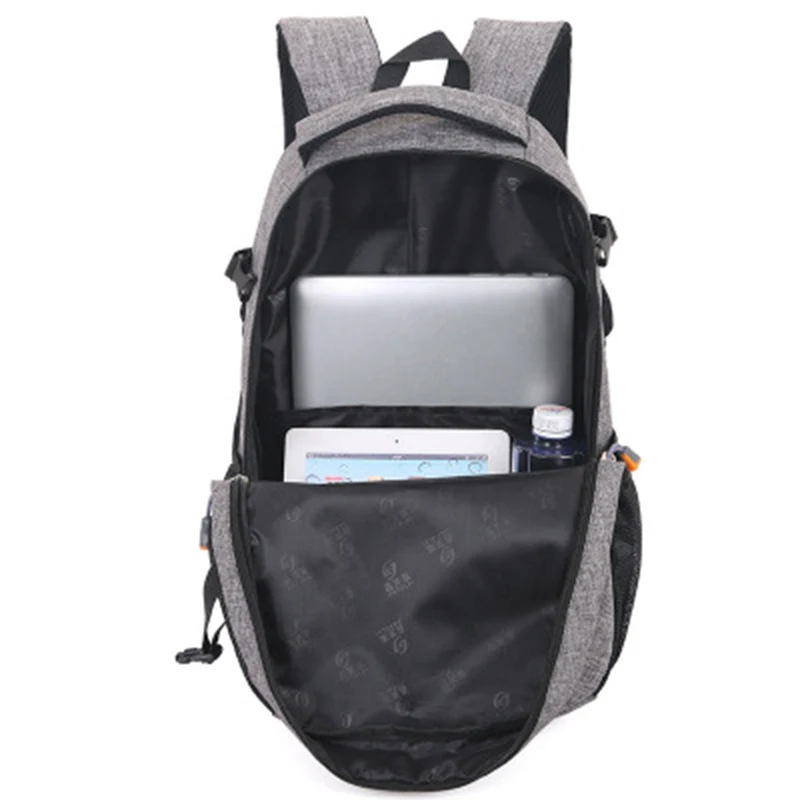 Casual Men USB Charging Backpacks Male Travel women Teenagers Unisex Student School Bags Simple Notebook Laptop Backpack SS7350 (2)