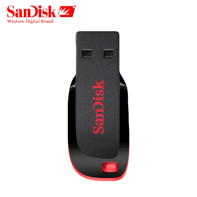 SanDisk usb флэш-накопитель 128 ГБ накопитель 64 32 USB 2.0 16 Memory Stick 8 поддержка официальный