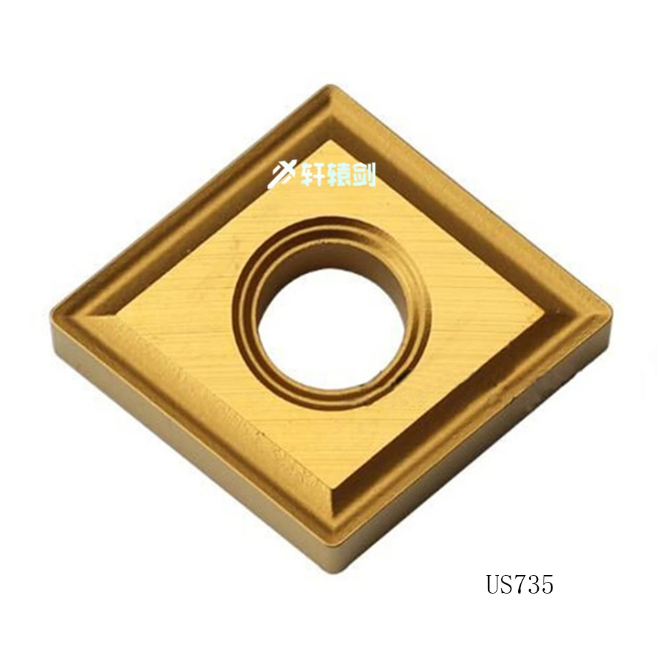 

10pcs CNMG120404 MS US735 original carbide inserts CNC lathe turning tool high quality lathe cutter