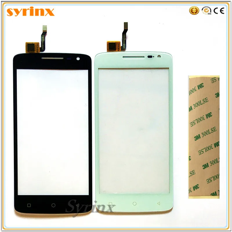

SYRINX 5.0 INCH Touch Screen For DEXP Ixion EL250 Touch Panel Digitizer Screen Touchscreen Front Glass 3m tape Moblie Phone