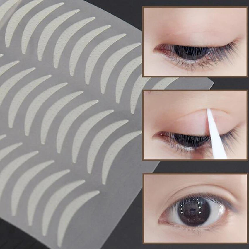 1056pcs Eyelid Tape Sticker Invisible Eyelid Paste Transparent Self