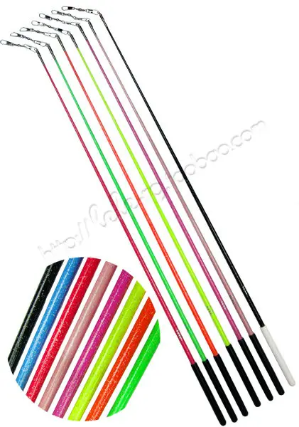 

colorful sticks with pearly-lustre color