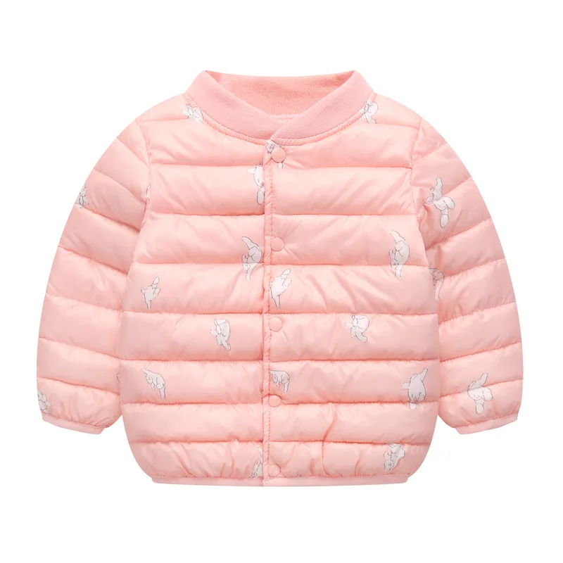 Finest  Girls Jackets 2018 Children Outerwear Coat Winter Baby Boys Girls Cardigan Jacket Toddler Warm Coat