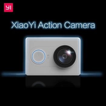 International Version! Original Xiaomi Yi Action Camera XiaoYi Waterproof Camera 1080P 60fps 16MP WIFI Bluetooth 4.0 Sports Cam