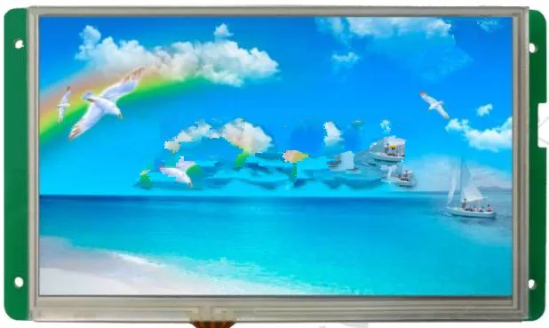 

DMT80480L070_01W 7 inch serial port command screen music player
