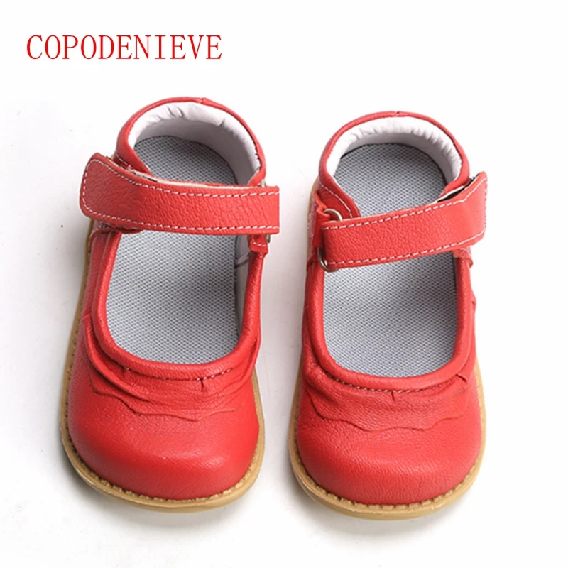 COPODENIEVE girls shoes genuine leather black mary jane with flowers white rose children shoes good quality stock little kids COPODENIEVE girls shoes genuine leather black mary jane with flowers white rose children shoes good quality stock little kids