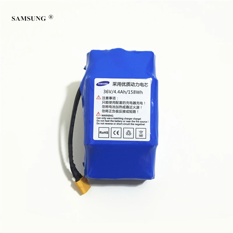 100% for SAMSUNG 36V 4.4AH 4400MAH Dynamic rechargeable Li ion Battery for  electric balance Scooters Power source|Battery Packs| - AliExpress