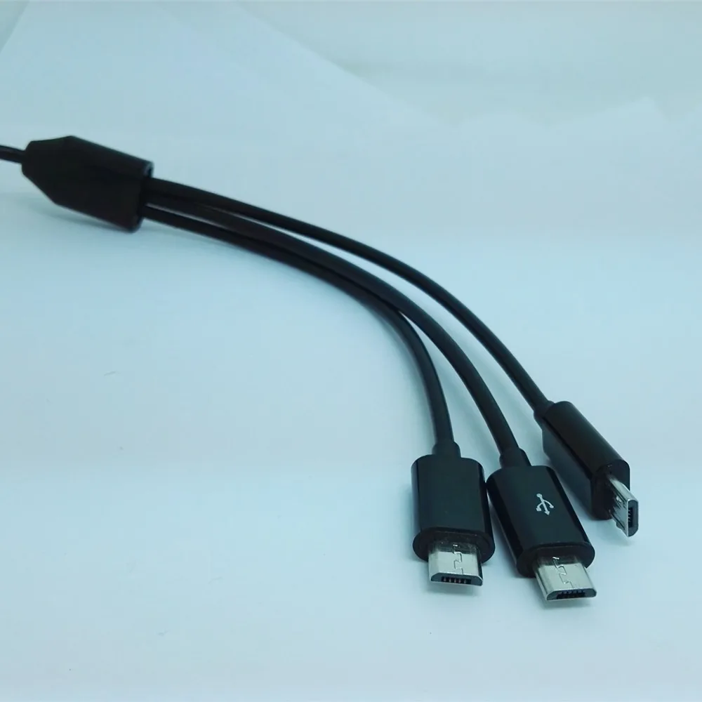 Кабель зарядного устройства микро usb 3 в 1 многофункциональный для Samsung HTC LG Sony Android