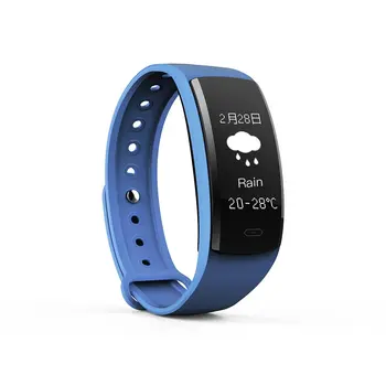 

Smart Bracelet Heart Rate Monitor Smart Band Fitness Tracker Wristband Monitoring Pedometer Messages Reminder Alarm Clock Sleep