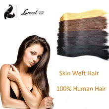 PU Tape Skin Weft font b Hair b font Extensions font b Hair b font Tape