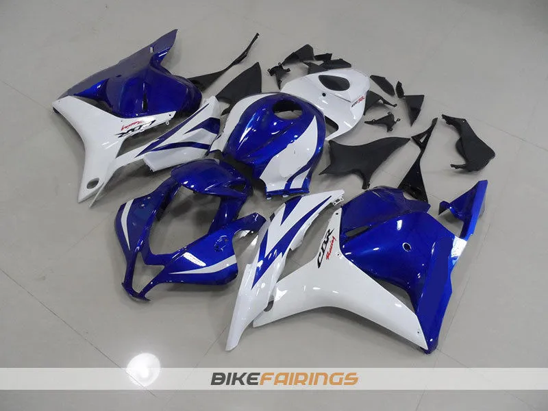 

New Injection Full Fairing kit Fit For Honda CBR600RR F5 2009 2010 2011 2012 09 10 11 12 600RR 600 ABS fairings White dark blue