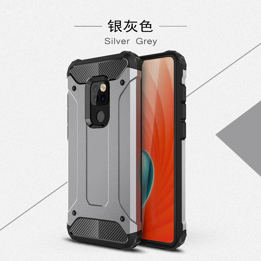 silver grey OUDINI Модный чехол для телефона для huawei Honor 8X V8 8 20 Pro Коврики 20 10 20X Lite pro P Smart плюс Nova 3i 3 3e 4 чехол Крышка - Цвет: silver grey