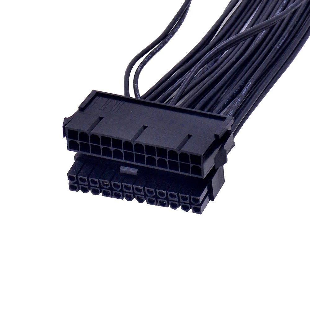 CHIPAL 10 шт. 24 Pin источник питания синхронизатор удлинитель 20 + 4 тройной блок ATX