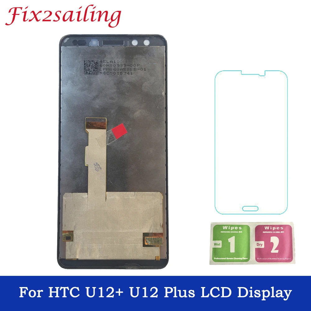 

6.0" For HTC U12+ U12 Plus LCD Display+Touch Digitizer Screen Assembly For HTC U12+ U12 Plus Display Replacement Parts