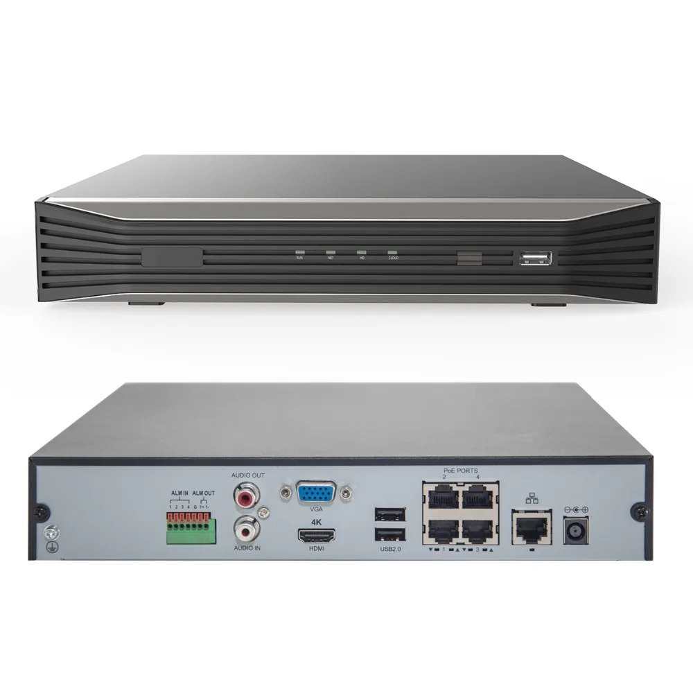 Anpviz 2019 Новинка 4K 4CH POE NVR комплект Plug & Play 4 канальная камера безопасности Система шт