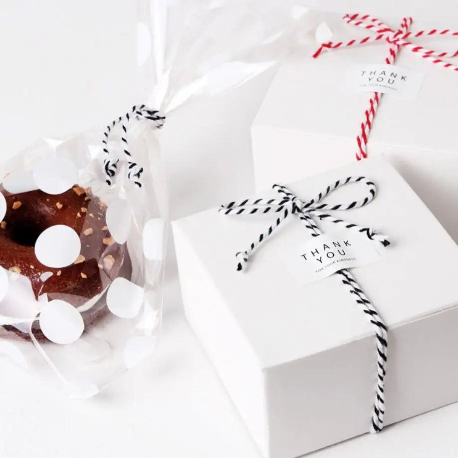 2 мм* 18 м двойной цвет Бейкер веревки витой шпагат хлопок шнур, веревка для ручной работы поставки рождественские украшения подарочная упаковка