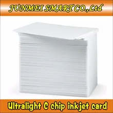 50 шт. ISO14443A Сверхлегкий RFID пластик для струйной печати карт для epson, Canon Печати Карточки