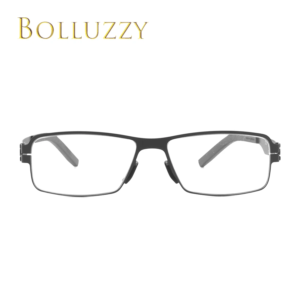 Hommes Femmes Pas de Vis Sans Soudure Lunettes Full Frame Rim optique Prescription Lecture Trouver Degrés Glass Eye Porter pour Hommes femmes