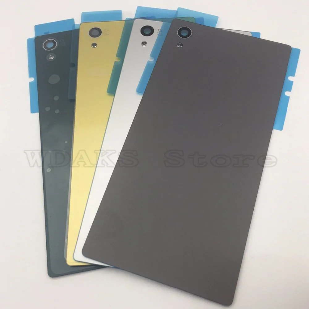 Матовая крышка для sony Xperia Z5 заднее стекло Корпус батареи + NFC Водонепроницаемая